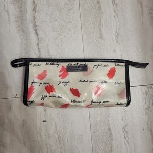 Kate spade small makeup bag